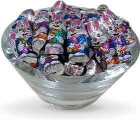 Foiled Easter Bunnies